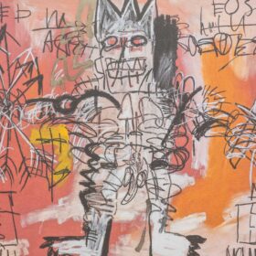 Numbered Basquiat Silkscreen Print, 1990s
