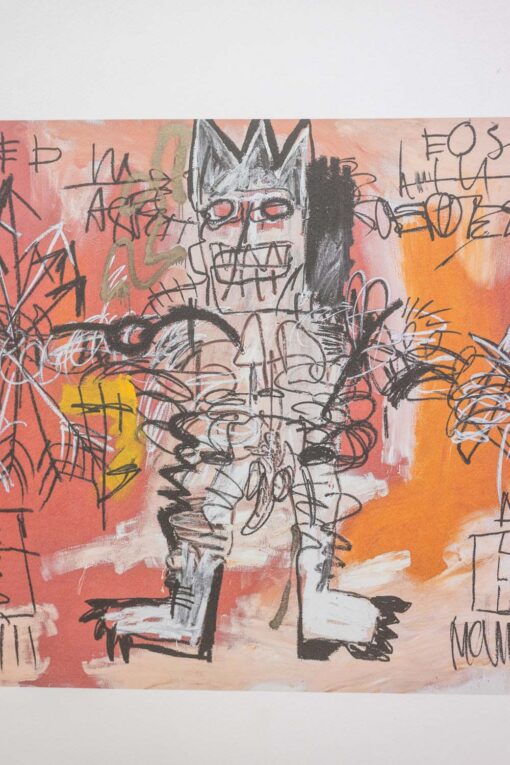 Numbered Basquiat Silkscreen Print, 1990s - Image 4