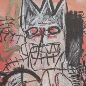 Numbered Basquiat Silkscreen Print, 1990s