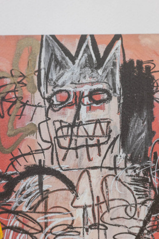 Numbered Basquiat Silkscreen Print, 1990s - Image 5
