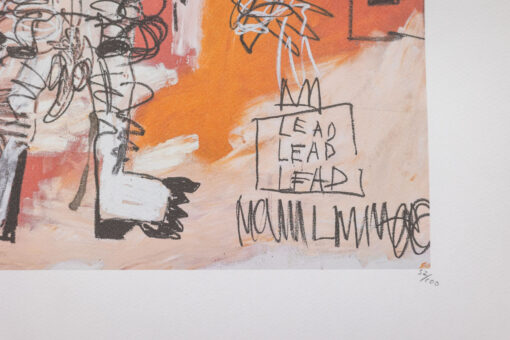 Numbered Basquiat Silkscreen Print, 1990s - Image 7