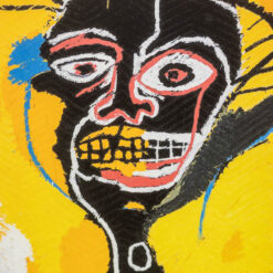 Alternative view of Numbered Silkscreen Print, Basquiat,  1990s