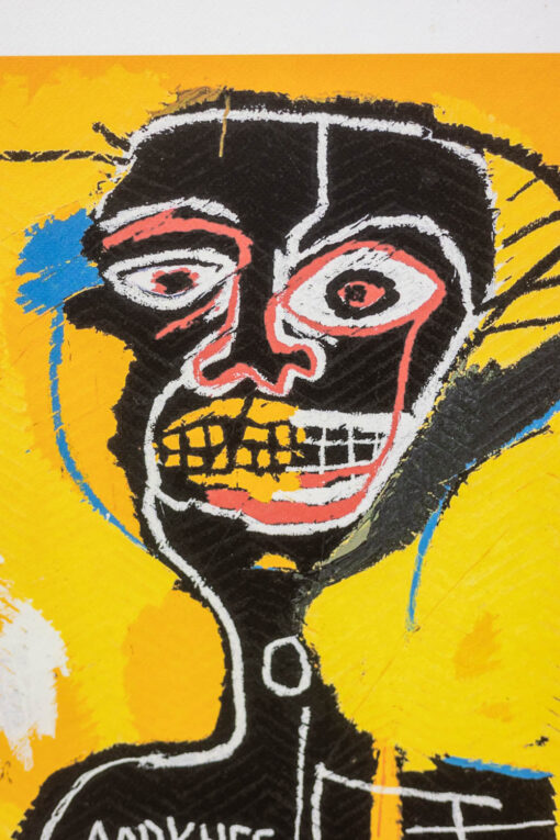 Numbered Silkscreen Print, Basquiat,  1990s - Image 2