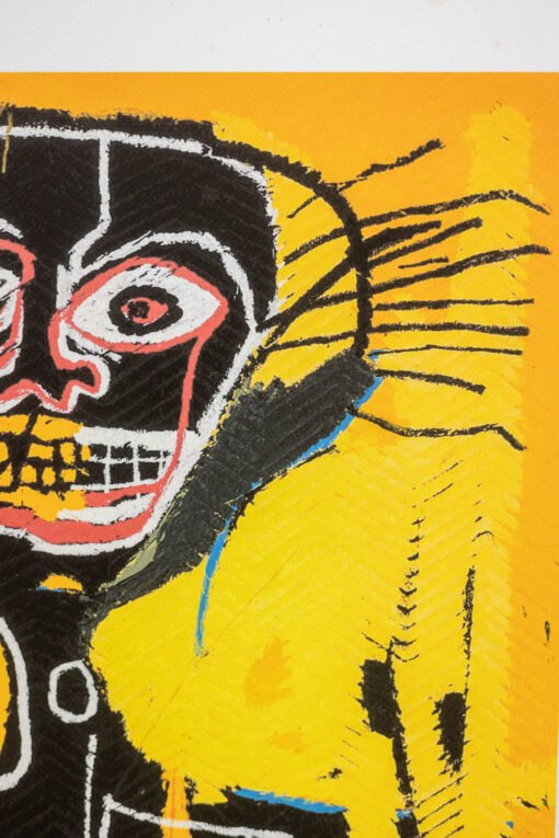 Numbered Silkscreen Print, Basquiat,  1990s - Image 3