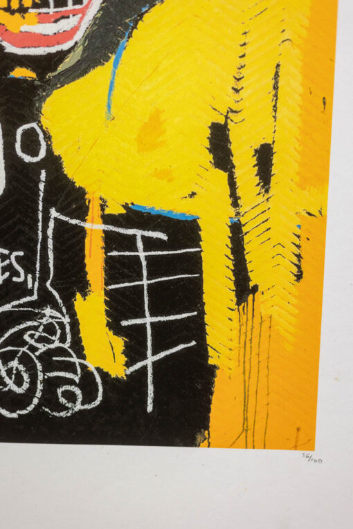 Numbered Silkscreen Print, Basquiat,  1990s - Image 6