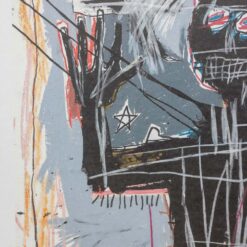 Alternative view of Basquiat Silkscreen Print, 1990s