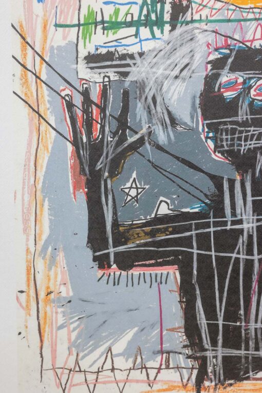 Basquiat Silkscreen Print, 1990s - Image 2
