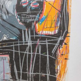 Basquiat Silkscreen Print, 1990s