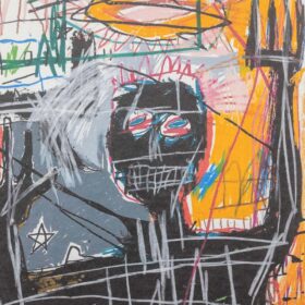 Basquiat Silkscreen Print, 1990s