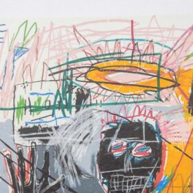 Basquiat Silkscreen Print, 1990s