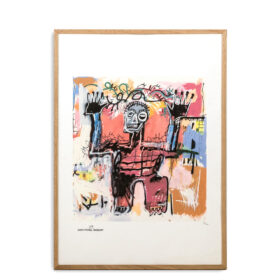 Numbered Color Silkscreen Print, Jean-Michel Basquiat, 1990s