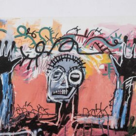 Numbered Color Silkscreen Print, Jean-Michel Basquiat, 1990s
