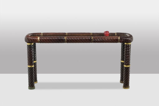 Tommaso Barbi Ceramic Console Table, Italy, circa 1970. - Image 5