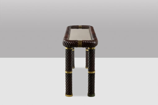 Tommaso Barbi Ceramic Console Table, Italy, circa 1970. - Image 8