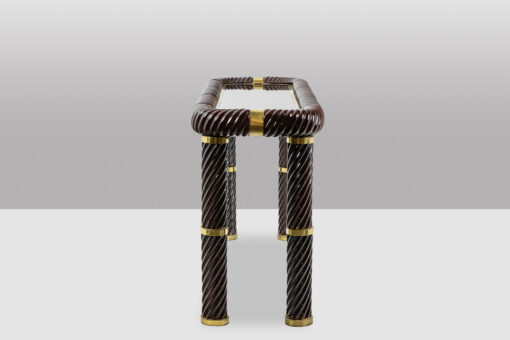 Tommaso Barbi Ceramic Console Table, Italy, circa 1970. - Image 17