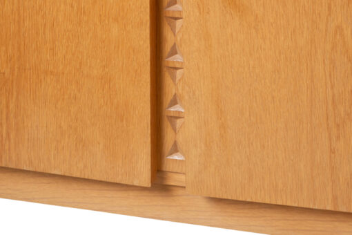 Oak Veneer Sideboard, 3 Doors and 4 Drawers, 1960s–70s - Image 5