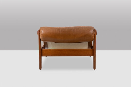 1970s Danish Lounge chair and Ottoman - Image 7