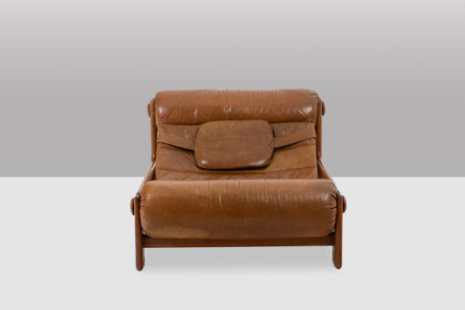 1970s Danish Lounge chair and Ottoman - Image 8