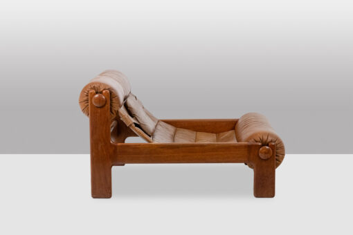 1970s Danish Lounge chair and Ottoman - Image 9