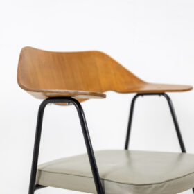Thermoformed Wood Office Chair by Robin Day, 1950–60.