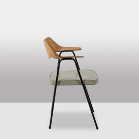 Thermoformed Wood Office Chair by Robin Day, 1950–60.