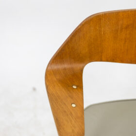 Thermoformed Wood Office Chair by Robin Day, 1950–60.