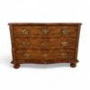 Exquisite German Baroque Chest of drawers with beautiful walnut veneer decor- Styylish