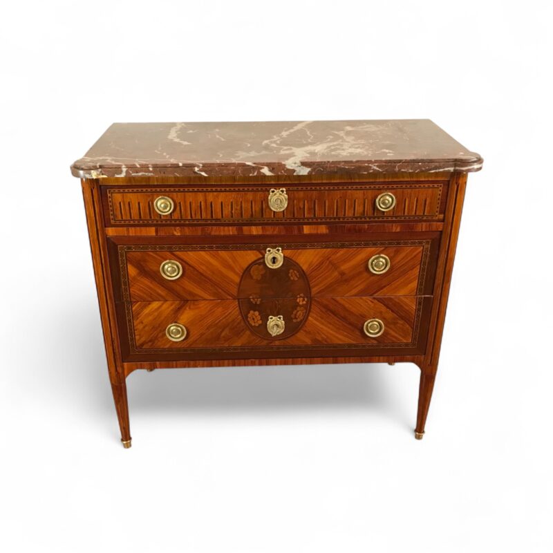 Marquetry Louis XVI Chest of Drawers- Styylish