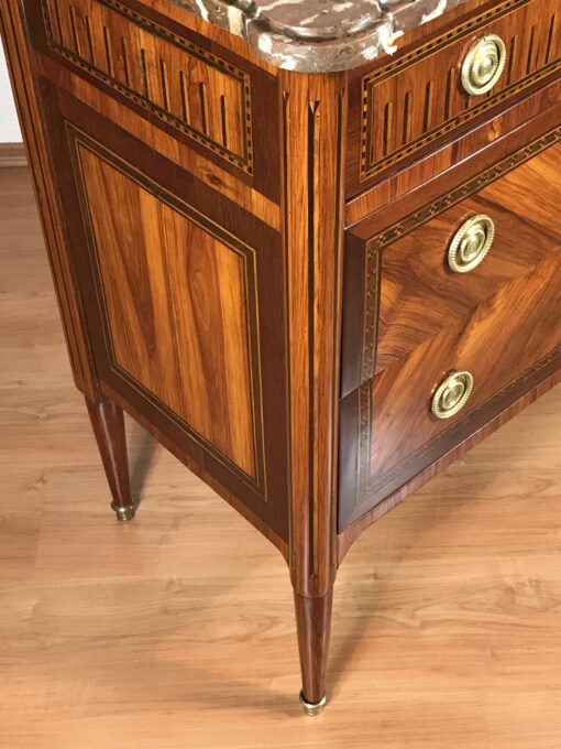 Marquetry Louis XVI Chest of Drawers, France 1770 - Image 6