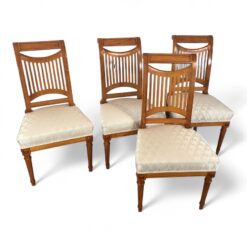Alternative view of Set of 4 Neoclassical Chairs, South Germany 1830