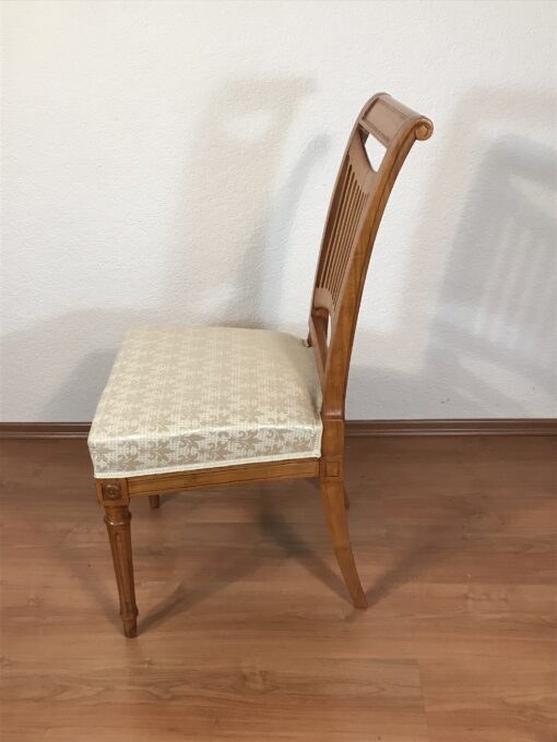 Set of 4 Neoclassical Chairs, South Germany 1830 - Image 4