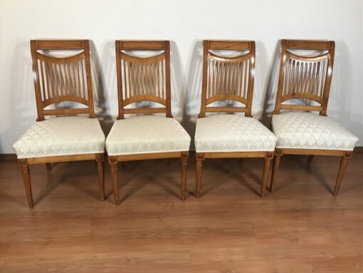 Set of 4 Neoclassical Chairs, South Germany 1830 - Image 3