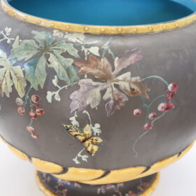 20th Century Ceramic Vase, Italian, Hand Painted