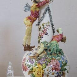 Alternative view of Early 20th Century Italian Majestic Ceramic Vase