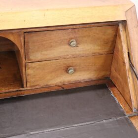 19th Century Antique Desk, Italian, Charles X, Walnut