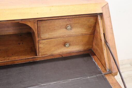 19th Century Antique Desk, Italian, Charles X, Walnut - Image 5