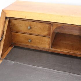 19th Century Antique Desk, Italian, Charles X, Walnut