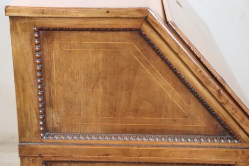 19th Century Antique Desk, Italian, Charles X, Walnut - Image 17