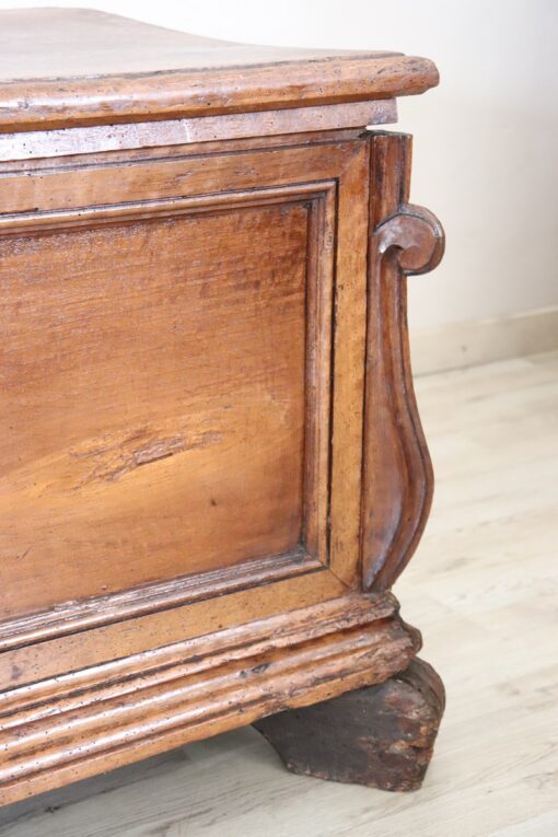 18th Century Antique Chest, Italian, Solid Walnut - Image 6