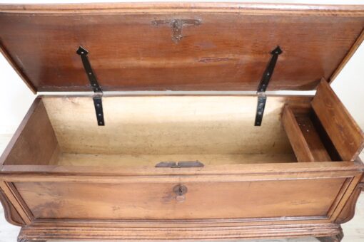 18th Century Antique Chest, Italian, Solid Walnut - Image 11