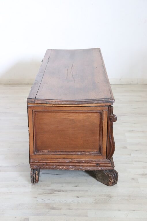 18th Century Antique Chest, Italian, Solid Walnut - Image 12