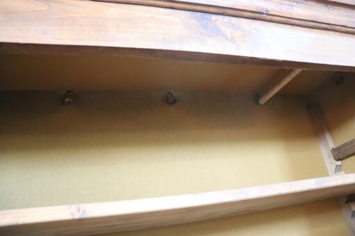 19th Century Antique Wardrobe, Italian, Solid Poplar - Image 11