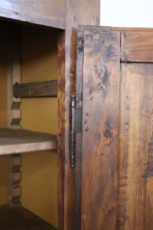 19th Century Antique Wardrobe, Italian, Solid Poplar - Image 15