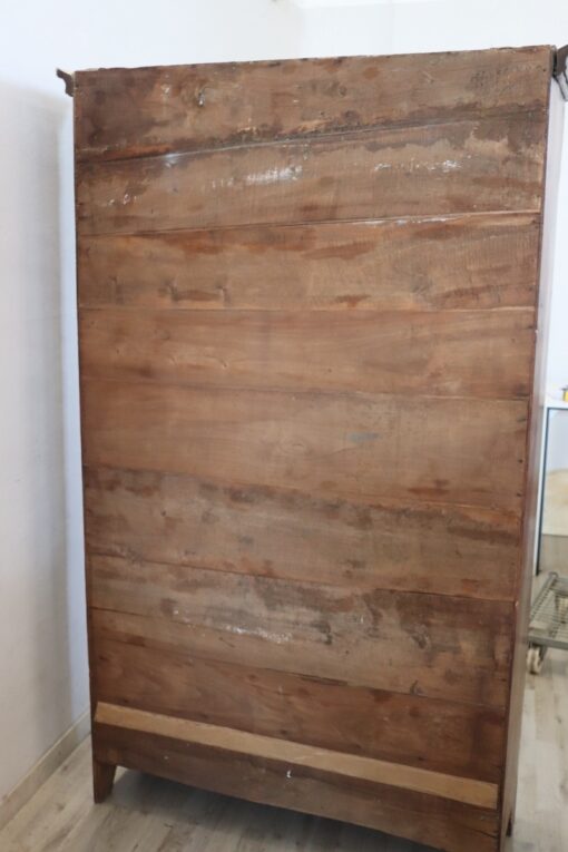 19th Century Antique Wardrobe, Italian, Solid Poplar - Image 17