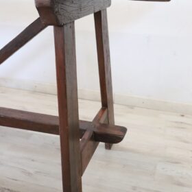 Antique Fratino Table, Early 19th Century, Italian, Solid Oak
