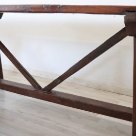 Antique Fratino Table, Early 19th Century, Italian, Solid Oak