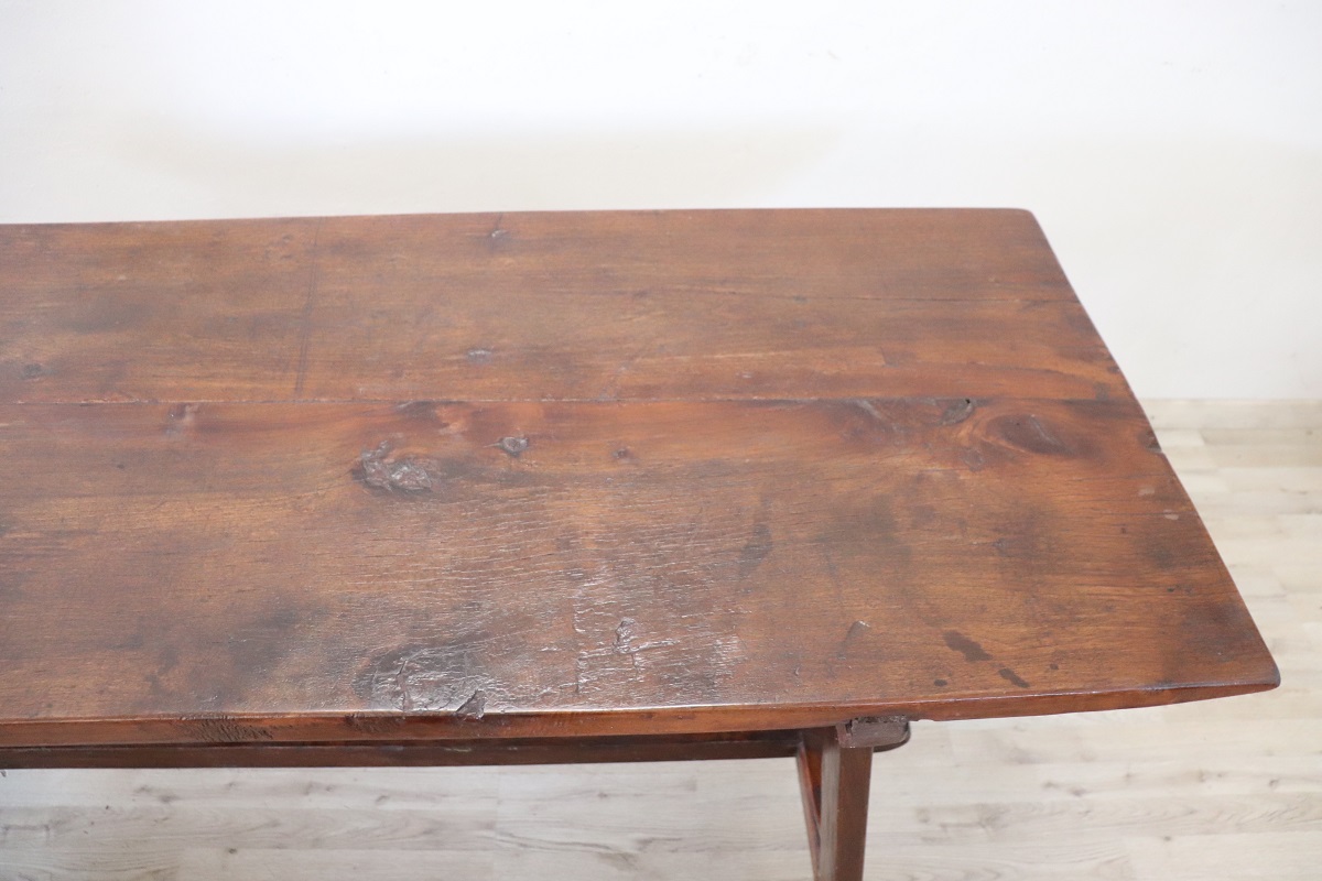 Antique Fratino Table, Early 19th Century, Italian, Solid Oak - Image 8