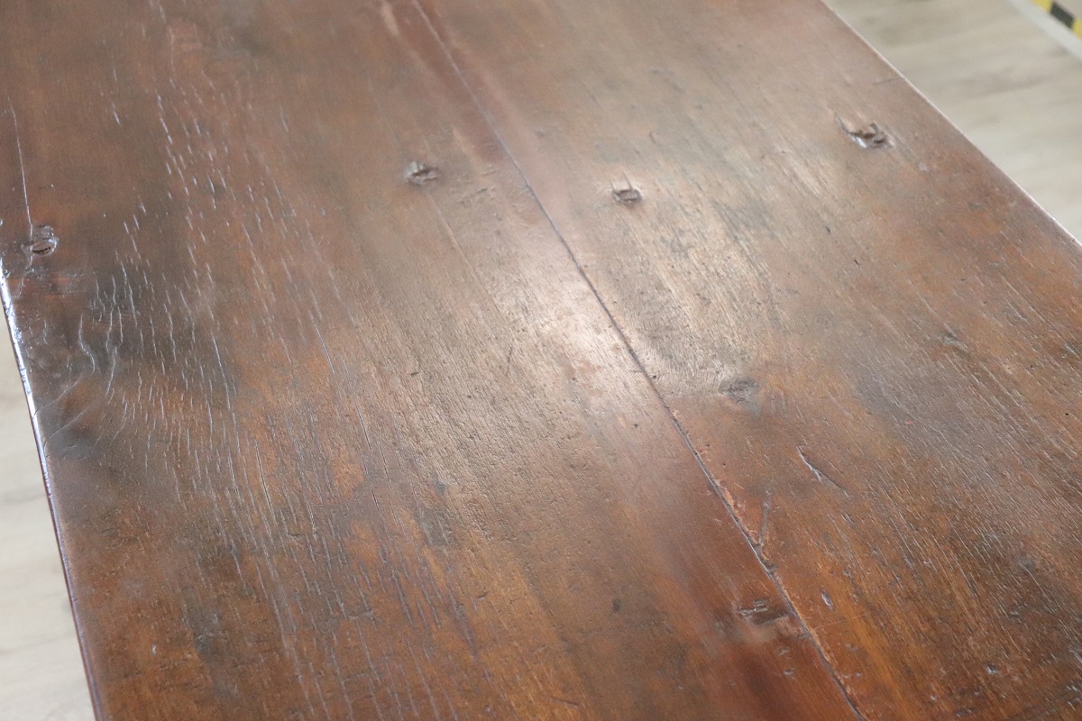 Antique Fratino Table, Early 19th Century, Italian, Solid Oak - Image 12