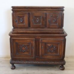 Alternative view of 17th-Century Italian Sideboard, Walnut