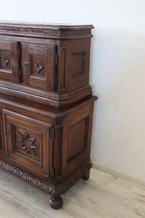 17th-Century Italian Sideboard, Walnut - Image 4